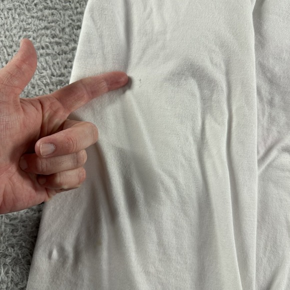 Columbia Shirt Mens 2x White Graphic Double Sided Outdoors Camp Hiking Fishing - Picture 8 of 9